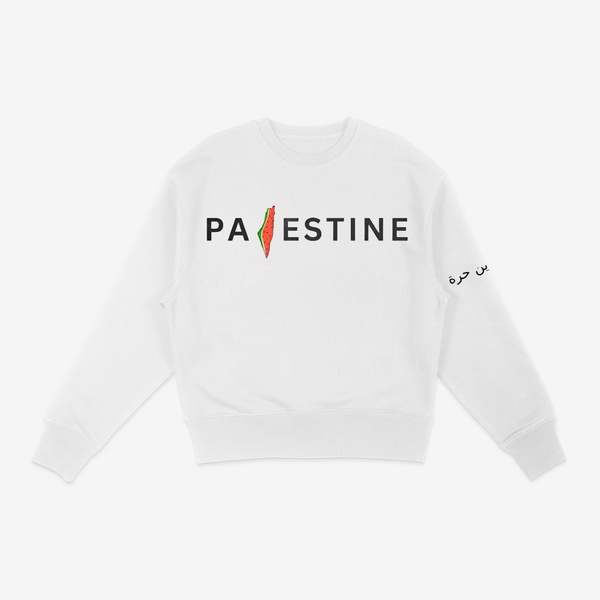 WATERMELON MAP PALESTINE SWEATSHIRT