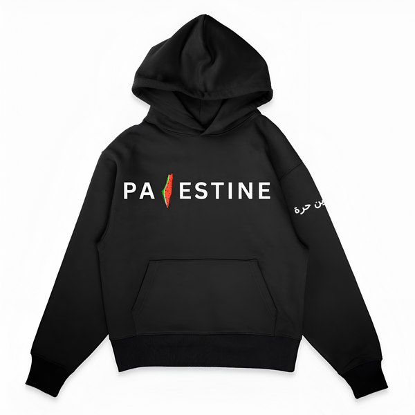 WATERMELON MAP PALESTINE HOODIE