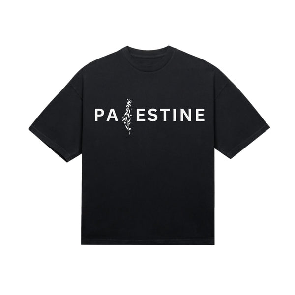 OLIVE MAP PALESTINE T-SHIRT