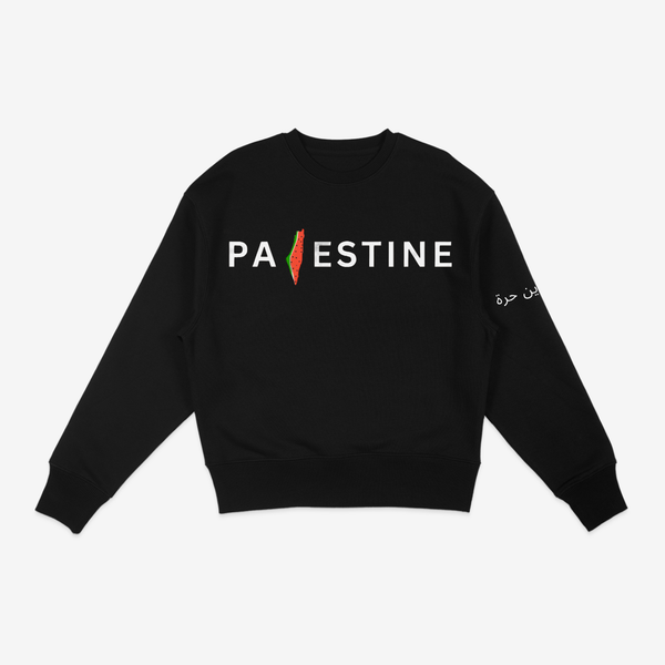 WATERMELON MAP PALESTINE SWEATSHIRT