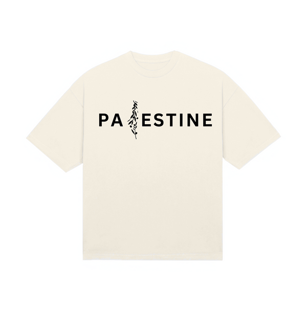 OLIVE MAP PALESTINE T-SHIRT